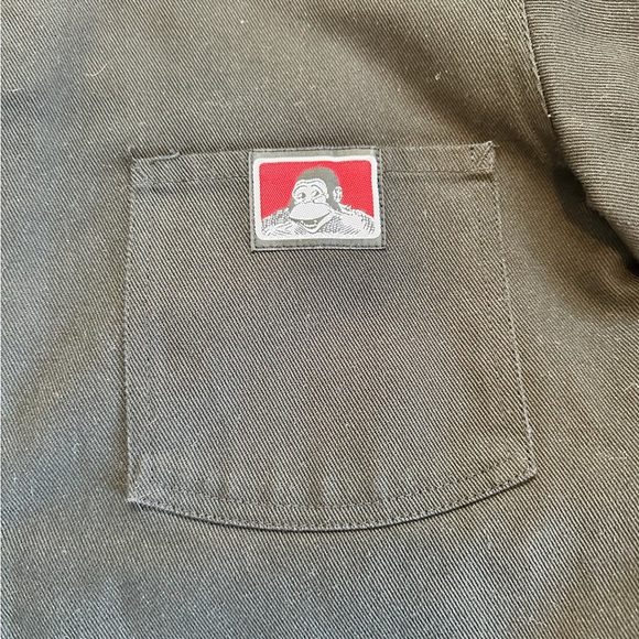 BEN DAVIS | Men’s original snap front jacket, medium black - Picture 4 of 5